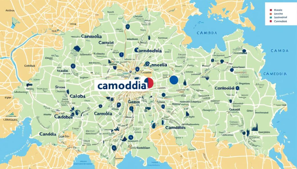 Cambodia Administrative Divisions